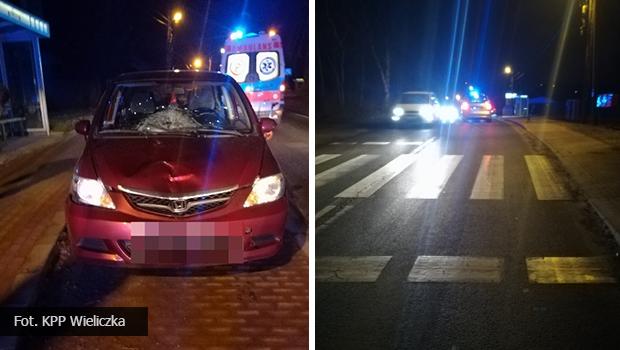 miertelne potrcenie na przejciu dla pieszych w Sierczy