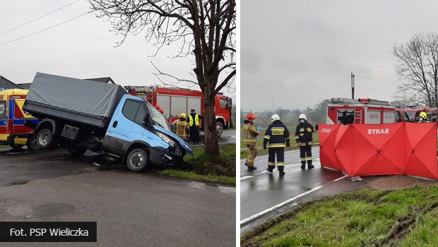 Powany wypadek w Niegowici. Mczyzn reanimowali straacy.