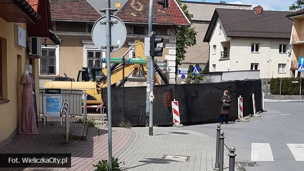 Jutro koniec utrudnie na ul. Goliana w centrum Wieliczki