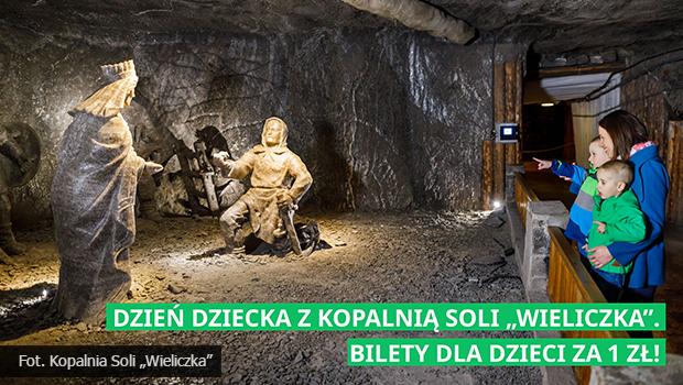 Dzie Dziecka: bilety do kopalni i tni za 1 z