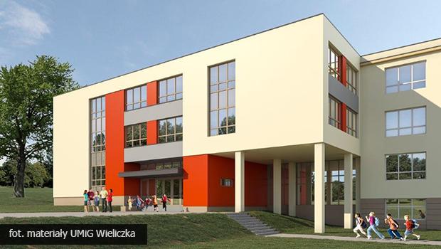 Szkoła Podstawowa nr 3 w Wieliczce do rozbudowy. Zobacz jak wkrótce będzie wyglądała wielicka „trójka”.