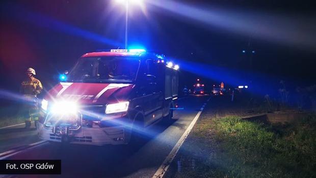 Wypadek miertelny. Kierujcy motocyklem zgin na miejscu, jego 13-letni syn przey.