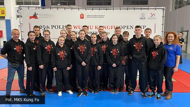 32 medale dla MKS Kung Fu z Wieliczki na XXV Otwartym Pucharze Polski Wushu Kung Fu