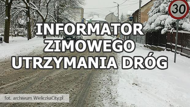 Informator zimowego utrzymania dróg w gminie Wieliczka 2021-2022