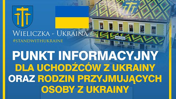 Punkt informacyjny dla uchodcw z Ukrainy oraz rodzin przyjmujcych osoby z Ukrainy