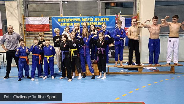 Niepoomicki klub Challenge Ju-Jitsu Sport wraca z Mistrzostw Polski Ju-Jitsu Goshin Ryu z workiem medali