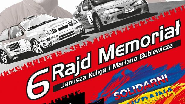 6. Rajd Memoria Kuliga i Bublewicza – zobacz mapy z trasami przejazdu i zmiany w organizacji ruchu