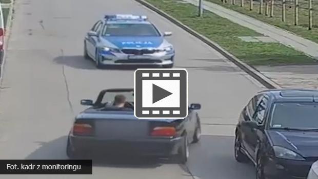 Siercza. Popisy i drift zakoczy przed policyjnym radiowozem – 5 tys. z mandatu
