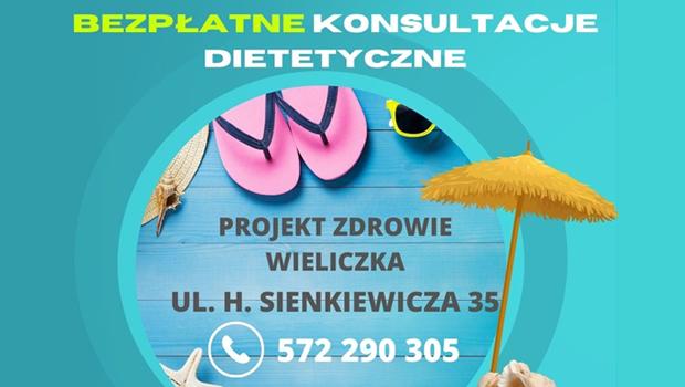 Jeszcze zdążysz schudnąć do urlopu! Bezpłatne konsultacje dietetyczne w gabinecie Projekt Zdrowie w Wieliczce.