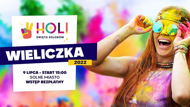 Holi  Święto Kolorów - największa w Polsce kolorowa trasa zawita dziś do Wieliczki