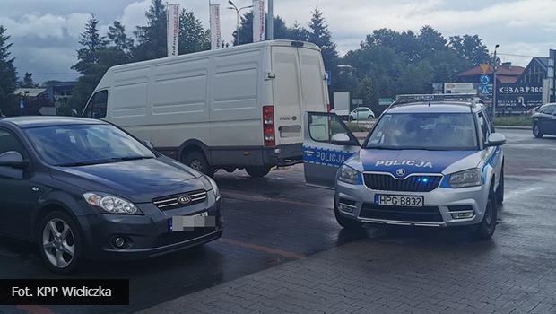 Wielicki policjant po subie zatrzyma nietrzewego kierujcego