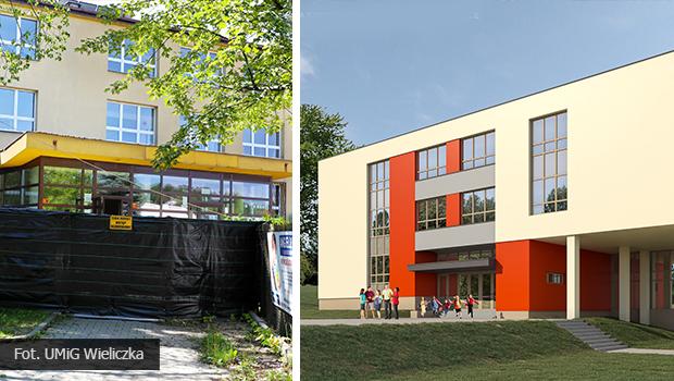 Rozpoczęła się rozbudowa Szkoły Podstawowej nr 3 w Wieliczce