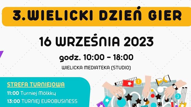 Ju w sobot 3. Wielicki Dzie Gier