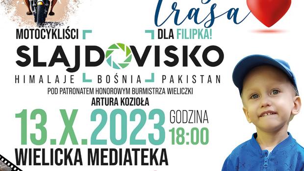 Himalajska Trasa Serca – Motocyklici dla Filipka w Wielickiej Mediatece