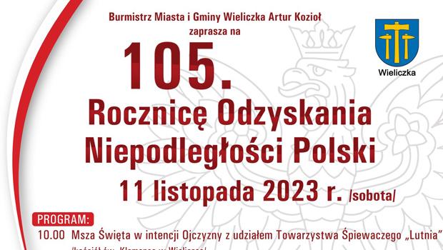 Wielickie obchody 105. Rocznicy Odzyskania Niepodlegoci Polski