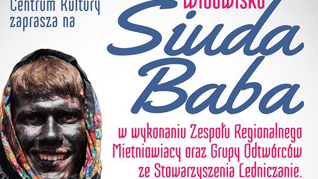 Widowisko Siuda Baba w Wielkanocny Poniedziaek na wielickim rynku