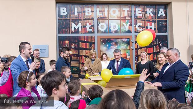 Otwarcie Biblioteki Modych w Wielickiej Mediatece