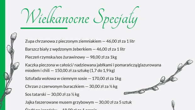 Wielkanocne Specjay w Restauracji Hotelu Grand Sal