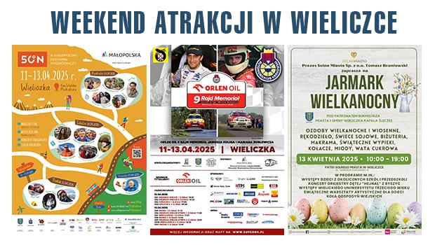 Weekend peen atrakcji w Wieliczce – festiwal, rajd, kiermasz