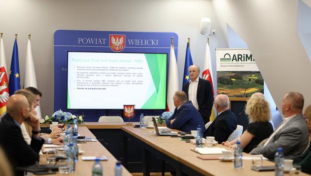 Rozmawiano o rolnictwie w powiecie wielickim