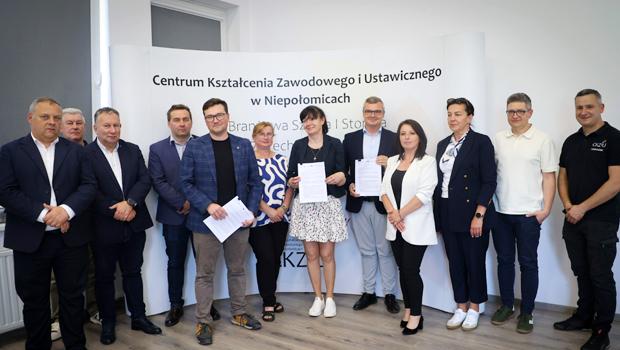 Rusza rozbudowa Centrum Ksztacenia w Niepoomicach