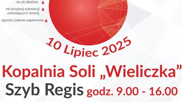 Zbirka krwi przy szybie Regis