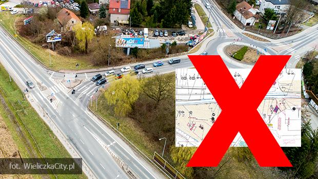 Nie bdzie zmiany organizacji ruchu przy wyjedzie z Wieliczki