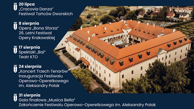 Lato Pene Kultury w Zamku Krlewskim w Niepoomicach