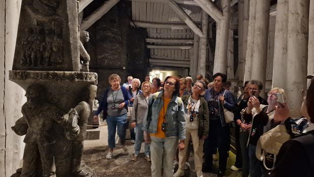 Seniorzy w Kopalni Soli „Wieliczka”