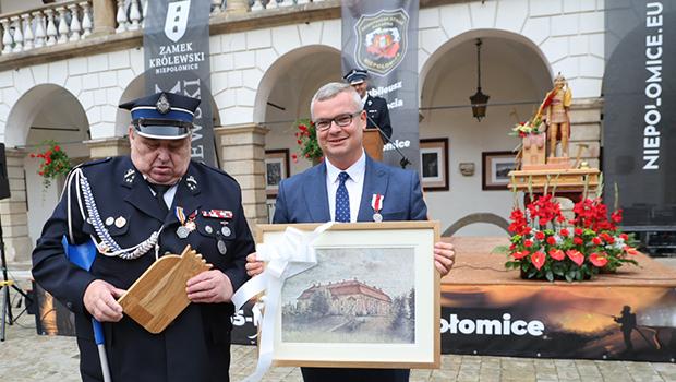 Jubileusze stra�ak�w z OSP w Niepo�omicach i Czarnochowicach