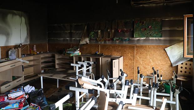 Trwa remont przedszkola w ktrym wybuch poar