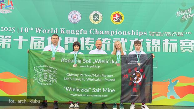 7 medali na X Mistrzostwach wiata Kung Fu w Chinach dla Wieliczan