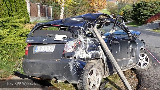 W Komicach Maych spowodowa wypadek i uciek z miejsca zdarzenia