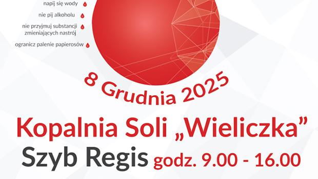 Zbirka krwi w szybie Regis ju w grudniu