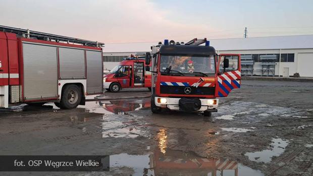 Poar hali w Wgrzcach Wielkich