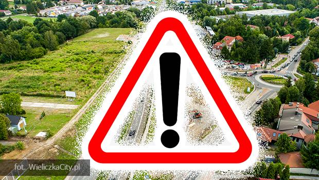 Od 21:00 zamkni�ty b�dzie wyjazd z Wieliczki od Ronda Wieliczan na DK94