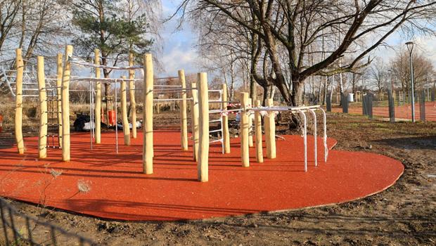 Nowa strefy street workout w Niepoomicach