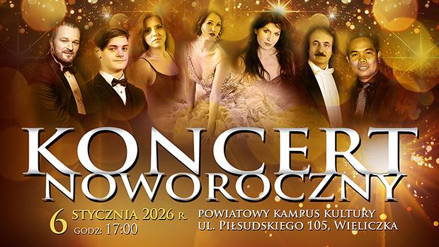 Koncert Noworoczny 2026 w Wieliczce