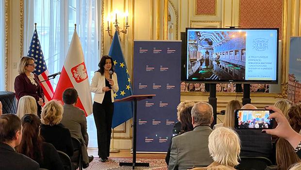 Uzdrowisko Kopalnia Soli „Wieliczka”  zaprezentowa�o si� w Nowym Yorku