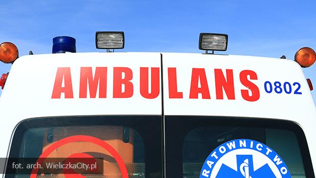 W Niepo�omicach skuter wymusi� pierwsze�stwo