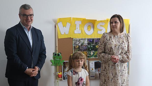 Przedszkole w Zabierzowie Boche�skim w kt�rym wybuch� po�ar zn�w otwarte