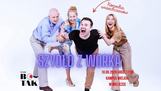 „Szyd�o z worka” – b�yskotliwa komedia w Kampusie Kultury