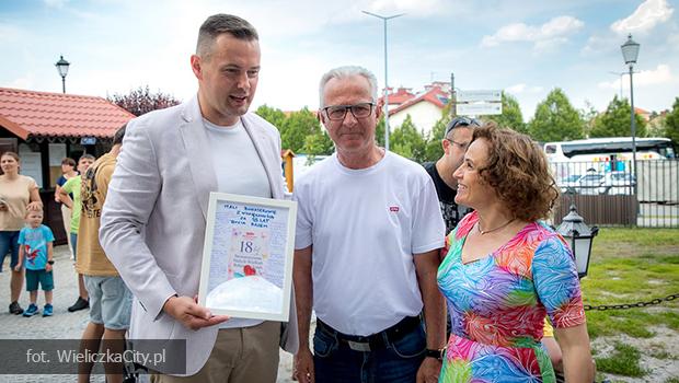 Mali Bohaterowie w T�ni Solankowej w Wieliczce