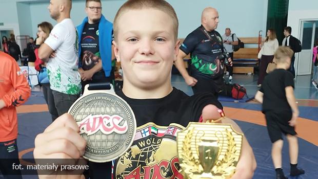 12-letni Nikodem Niemiec z Wieliczki zdoby� 2 z�ote medale w 2 dni