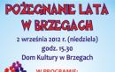 Poegnanie Lata 2012 w Brzegach