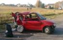 Wypadek w miejscowości Szarów – dwie osoby w szpitalu