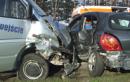 Wypadek w Bilczycach - bus zderzył się z samochodem
