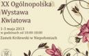 Wystawa Kwiatowa 2013 w Niepoomicach