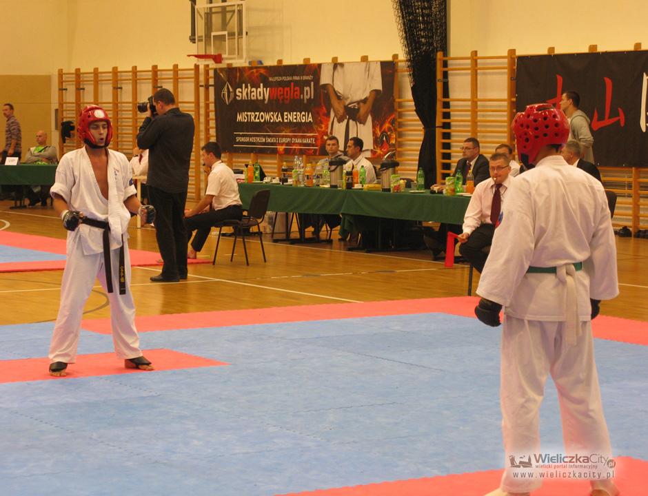 Mistrzostwa Polski Południowej Oyama Karate w Kumite - Wieliczka City