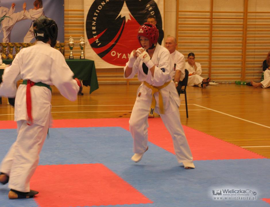 Mistrzostwa Polski Południowej Oyama Karate w Kumite - Wieliczka City